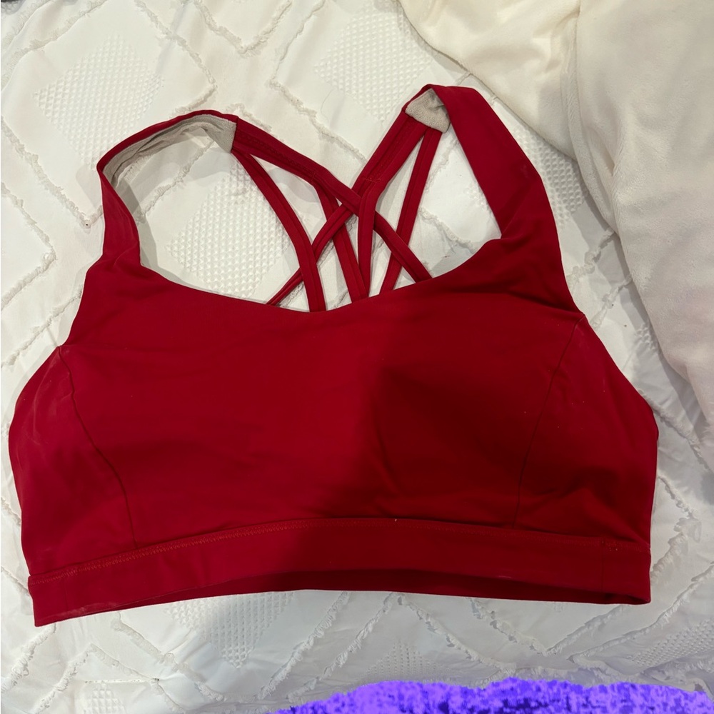 lululemon sports bra size 8